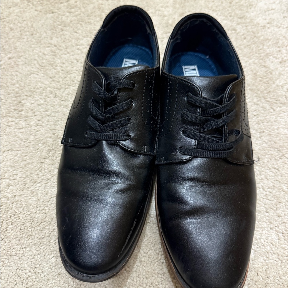 Mix No. 6 Kids Black Dress Shoes